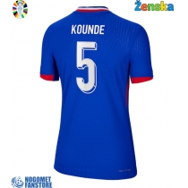 Francuska Jules Kounde #5 Domaci Dres za Ženska EP 2024 Kratak Rukav